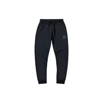 Li-Ning Трикотажные спортивные брюки Wade Series с карманами и шнурком, мужские низы, черные AKLQ567-1 S