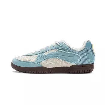 Li Ning Tyakasha X Серия для настольного тенниса Удобные Прочные Нескользящие Низкие Повседневные Кроссовки Унисекс Повседневные Кроссовки Небесно-голубой AZGV153-2 36