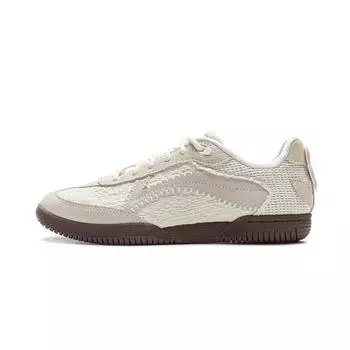 Li Ning Tyakasha X Серия для настольного тенниса Удобные Прочные Нескользящие Низкие Повседневные Кроссовки Унисекс Повседневные Кроссовки Молочно-Белый AZGV153-1 36