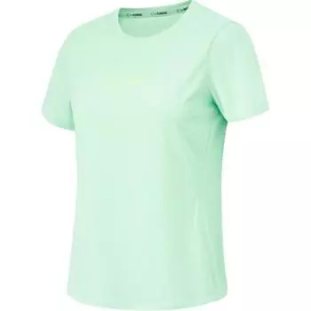 Li-Ning Удобная Повседневная Дышащая Простая Футболка с Коротким Рукавом Женские Топы Крутой Зеленый ATSU570-4 S