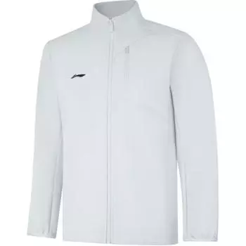 Li Ning Удобная повседневная однотонная куртка мужская куртка Water-Droplet-Gray AJDU301-1 3XL