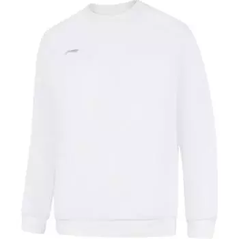 Li-Ning Удобная повседневная однотонная толстовка с капюшоном для мужчин, белая AWDUB25-7 XL