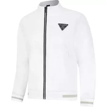 Li Ning удобная повседневная простая теплая куртка на молнии с воротником-стойкой, мужские куртки стандартного белого цвета AJDT703-3 M
