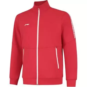 Li-Ning Удобная повседневная универсальная куртка Мужские куртки Bull-Red AWDUA71-5 S
