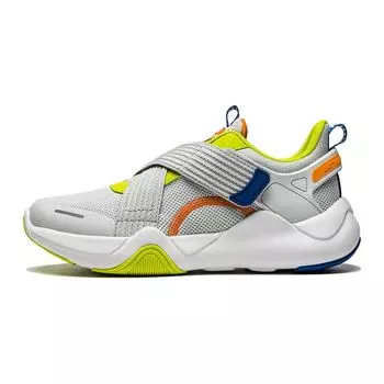Li Ning Удобная Универсальная Легкая Прочная Повседневная Обувь Детская Обувь Серо-Зеленый YKCU128-1 31