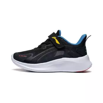 Li Ning Удобная Универсальная Нескользящая Детская Повседневная Обувь Детская Обувь Черный YKNT058-5 25