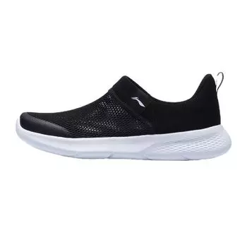Li Ning Удобная Универсальная Прочный Повседневная Обувь Детские Кроссовки Черный YKCR144-5 32