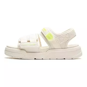 Li Ning Удобные дышащие детские сандалии Детская обувь Off-White YKUU038-2 31
