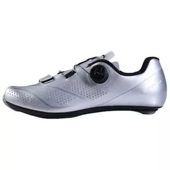 Li Ning удобные модные нескользящие прочные низкие велосипедные туфли мужские туфли серебристые LCUX821-2 40