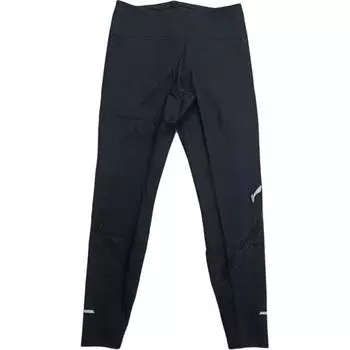 Li-Ning Удобные Повседневные Простые Логотип Бренда Высокая Посадка Облегающие Дышащие Спортивные Длинные Брюки Женские низы Черный AULS046-2 S