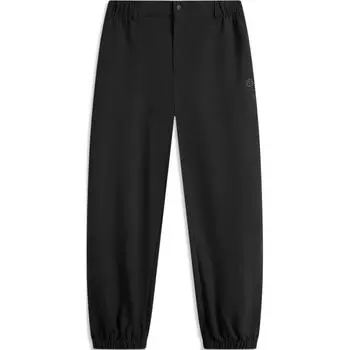 Li Ning удобные повседневные свободные однотонные простые спортивные длинные брюки женские низы черного цвета AYKU364-2 S