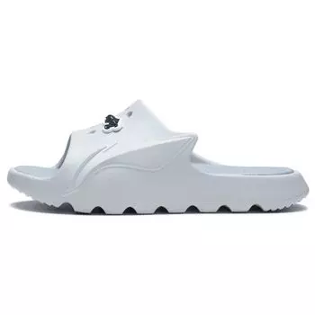 Li-Ning Удобные прочные резиновые сандалии-слайды для мужчин Серый ABTS003-1 41