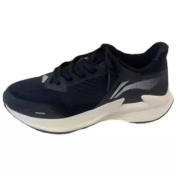 Li-Ning Удобные простые нескользящие износостойкие низкие кроссовки для бега женские кроссовки черные ARMT030-7 36