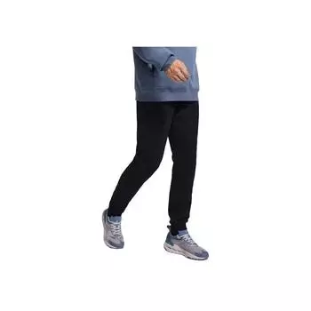 Li Ning удобные простые утолщенные теплые спортивные штаны мужские низ черные AKLTD91-1 XL