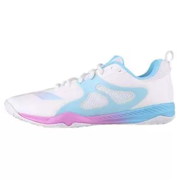 Li-Ning Удобные универсальные дышащие низкие кроссовки унисекс белые фиолетовые APTS011-1 42