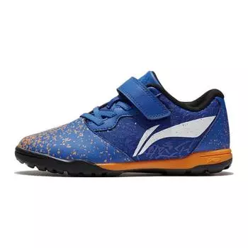 Li-Ning Удобные универсальные нескользящие противоударные износостойкие дышащие легкие амортизирующие поддерживающие низкие футбольные бутсы YKGT012-43 39