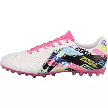 Li Ning удобные универсальные спортивные амортизирующие легкие футбольные бутсы мужские футбольные бутсы многоцветно-розовые YSFT011-5 43
