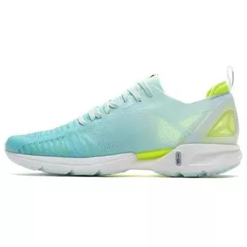 Li-Ning Ультралегкие 16 цельные тканые легкие дышащие кроссовки с низким верхом женские кроссовки зеленые ARBP012-1 38