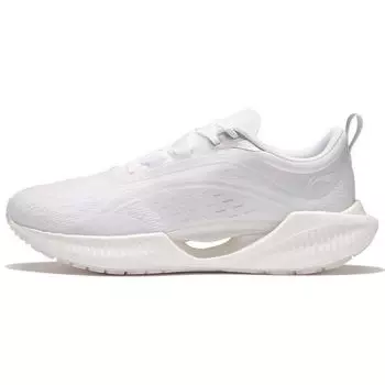 Li-Ning Ультралегкие 19 светоотражающие легкие прочные нескользящие низкие кроссовки для бега женские кроссовки белые ARBS002-6 36