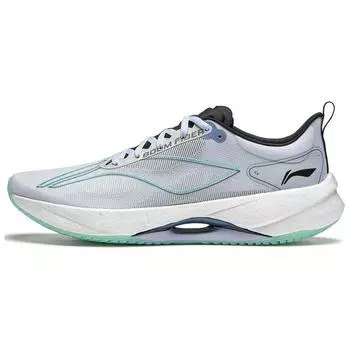 Li-Ning Ультралегкие 21 модные удобные амортизирующие нескользящие низкие повседневные кроссовки для бега мужские кроссовки Cloud-Blue ARBU001-35 44