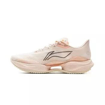 Li Ning Ultra Light 22 Racing Легкие Амортизирующие Беговые Кроссовки Женские Кроссовки Светло-Персиково-Оранжевый ARBV002-61 37