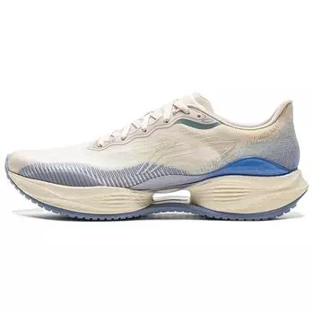 Li Ning Ultra Light 22 Racing Легкие кроссовки с амортизацией для бега Мужские кроссовки Гравийно-серый Голубино-серый Радужно-синий ARBV001-52 43