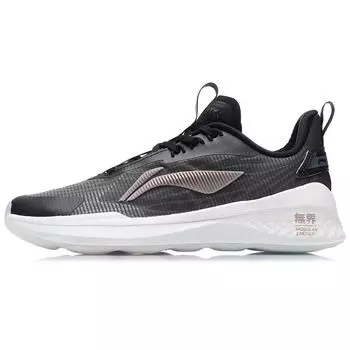 Li-Ning Unbounded 2 Ткань ТПУ амортизация нескользящие износостойкие дышащие легкие низкие спортивные повседневные туфли женские кроссовки AFPR012-3 35
