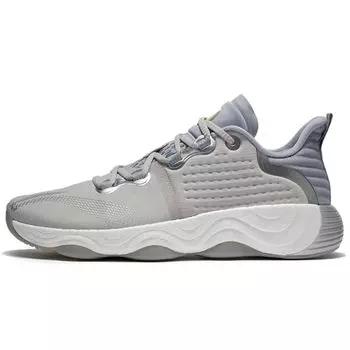 Li-Ning Unbounded 3 Легкие высокопрочные многофункциональные повседневные туфли с низким верхом Мужские кроссовки Микро-Кристалл-Серый AFVS003-1 41
