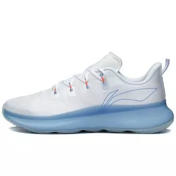Li-Ning Unbounded 4 легкие износостойкие кроссовки с низким верхом мужские кроссовки белые AFVS011-2 40