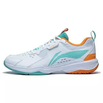Li-Ning Универсальные кроссовки для бадминтона King V Series из синтетической кожи, нескользящие, износостойкие, дышащие, с низким верхом, унисекс, AYTT001-2 39