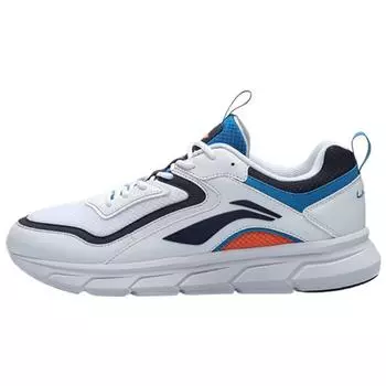 Li-Ning Универсальные нескользящие износостойкие низкие кроссовки для бега мужские кроссовки темно-синие ARHP267-2 39