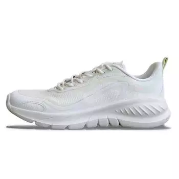 Li-Ning Универсальные удобные нескользящие прочные низкие повседневные кроссовки для бега женские кроссовки белые зеленые ARSU106-3 36