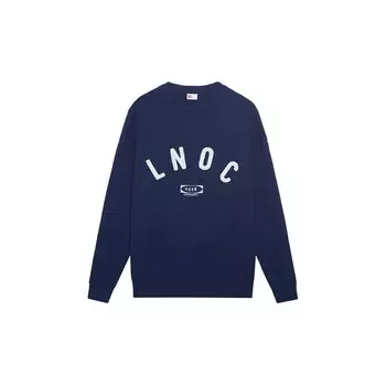 Li Ning Весенний свитер для пары унисекс-топы темно-синего цвета AMBT039-2 L