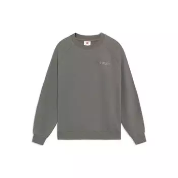 Li-Ning Vital Essential Повседневная спортивная толстовка с круглым вырезом Топы унисекс Серая AWDS236-2 L