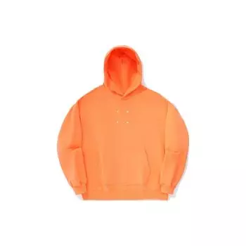 Li Ning Vital Series однотонная свободная толстовка с капюшоном унисекс толстовка Cloud-Brocade-Orange AWDTE71-4 M