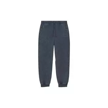 Li Ning Vital Series однотонные зауженные трикотажные спортивные брюки унисекс цвета угольно-черный AKLT683-1 XXL