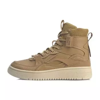 Li-Ning Высокие кроссовки для скейтбординга женские кроссовки красное золото AGCP366-3 35