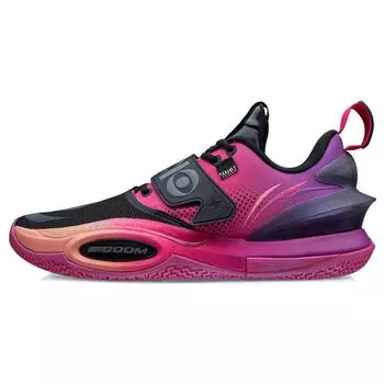 Li-Ning Wade All City 10 V2 Sunrise Мужские кроссовки Черный Розовый ABAS059-7 44