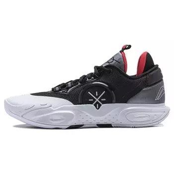 Li-Ning Wade All City 12 Announcement Мужские кроссовки Черно-белые ABAU015-4 41