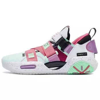 Li-Ning Wade All City 9 V2 White Canna Red Мужские кроссовки Standard-White ABAR075-4 42