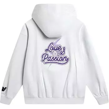 Li Ning Wade Christmas Series Big Pocket Loose Sports Hoodie Мужские толстовки Stone-Gray AWDU653-2 XL