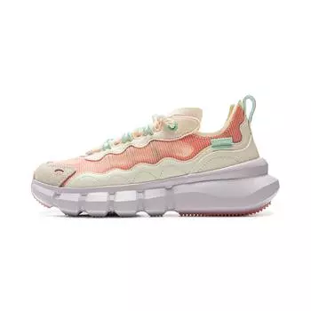 Li Ning Wade Essence Удобные Универсальные Нескользящие Износостойкие Низкие Баскетбольные Кроссовки Женские кроссовки Бежевый Оранжевый ABCV026-2 35