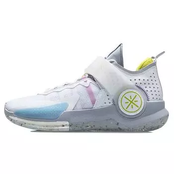 Li-Ning Wade Fission 7 Never Wasted мужские кроссовки белые стандартные-белые серые ABPR025-2 42