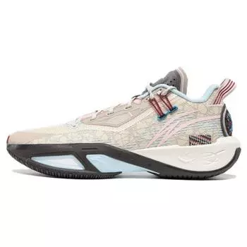 Li-Ning Wade Fission 9 Origin Мужские кроссовки кремово-бежевые розовые ABPU003-3 41