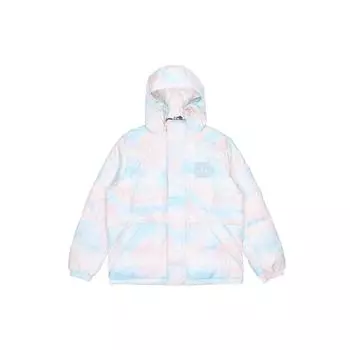 Li Ning Wade Series Cotton Candy Casual Reflective Short Down Jacket Unisex Jacket Off-White AYMR511-1 XS