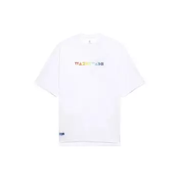 Li-Ning Футболка Wade Series Durable Loose-Fit Breathable Casual с коротким рукавом для мужчин, белая AHSS429-2 XL