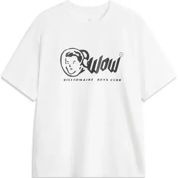 Li-Ning Wade Series Letter Round Neck Comfortable Breathable Short Sleeve T-Shirt Men Tops Standard-White AHSUC33-2 XL