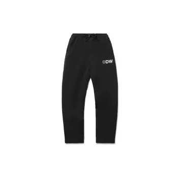Li Ning Wade Series Logo Knitted Drawstring Sports Long Bottoms Men Bottoms Black AKLR191-1 3XL