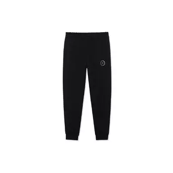 Li-Ning Мужские джоггеры Wade Series Plush Casual Knit, черные, AKLSG39-3 S
