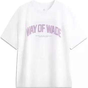 Li Ning Wade Series Sports Casual Solid Color Pullover Short Sleeve T Shirt Men Tops White AHSU173-2 XL